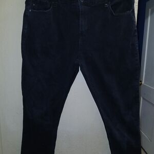 Classic Black Straight Men's Jeans